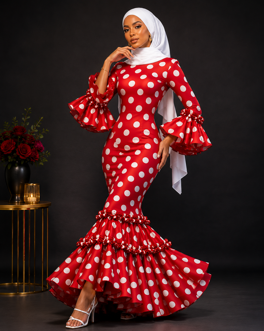 Graceful Evening Maxi Dress