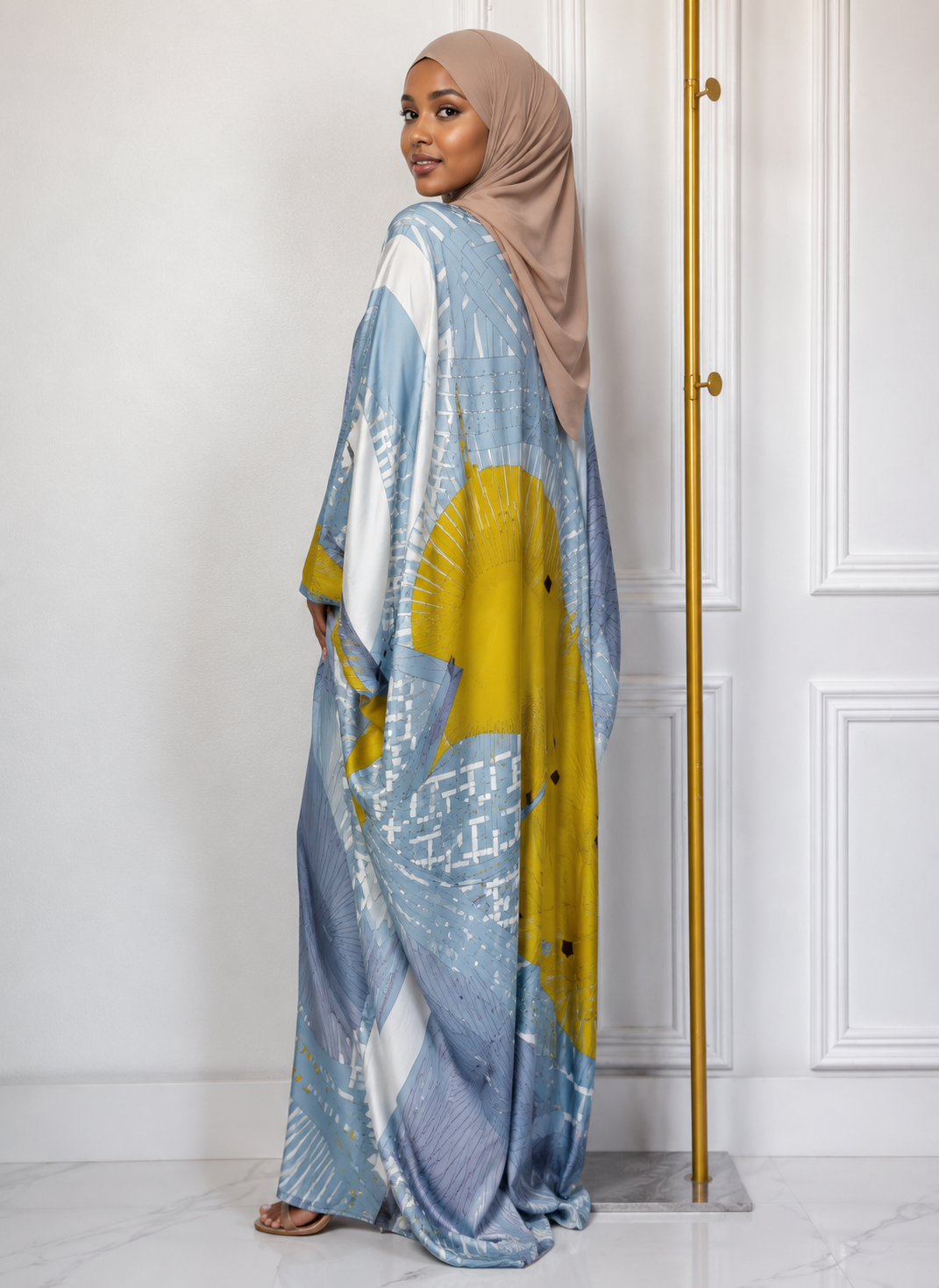 Stylish abay printed design