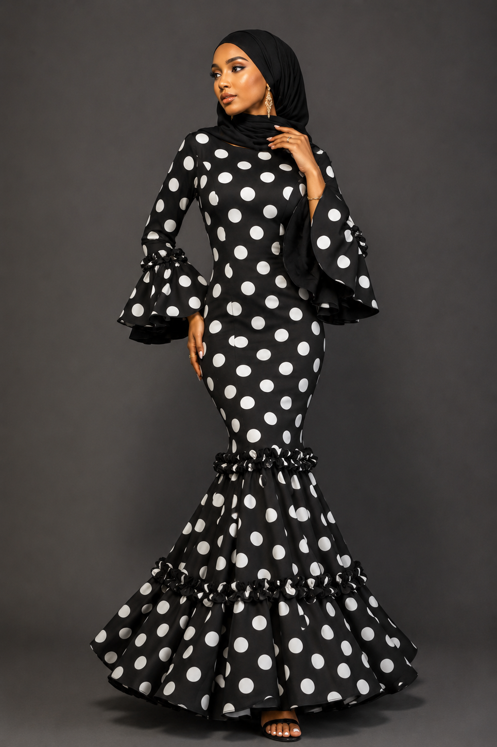 Graceful Evening Maxi Dress