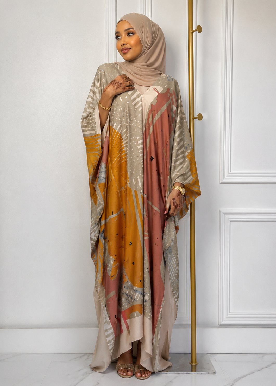 Stylish abay printed design