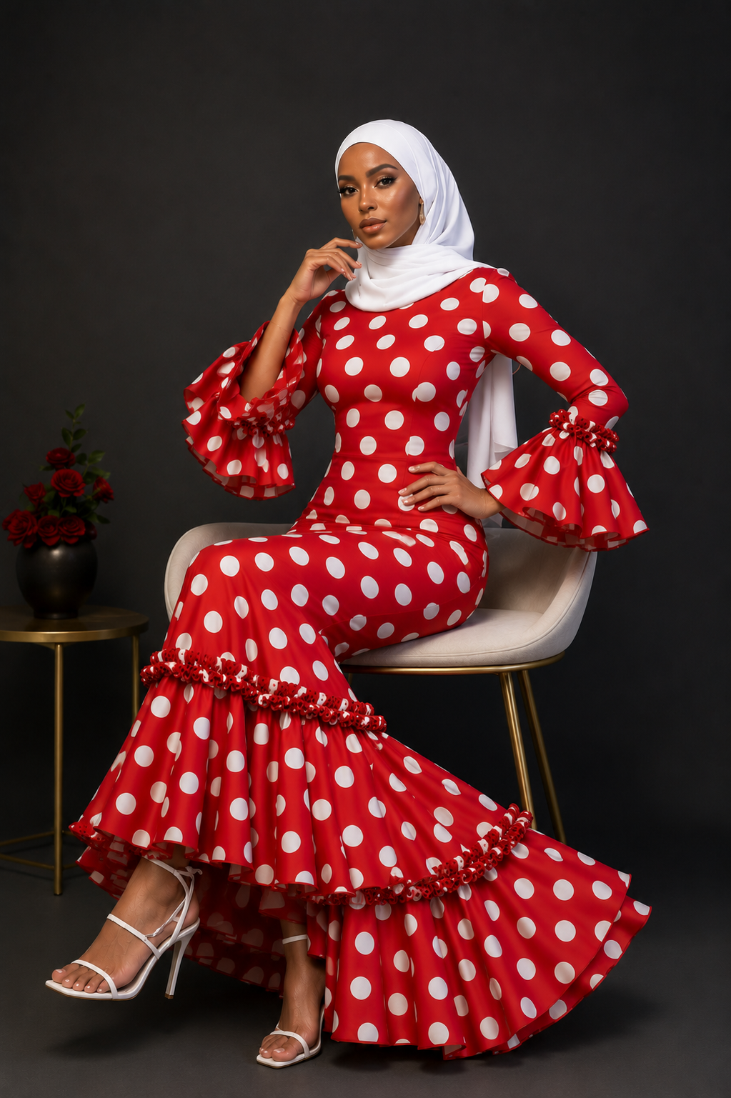 Graceful Evening Maxi Dress
