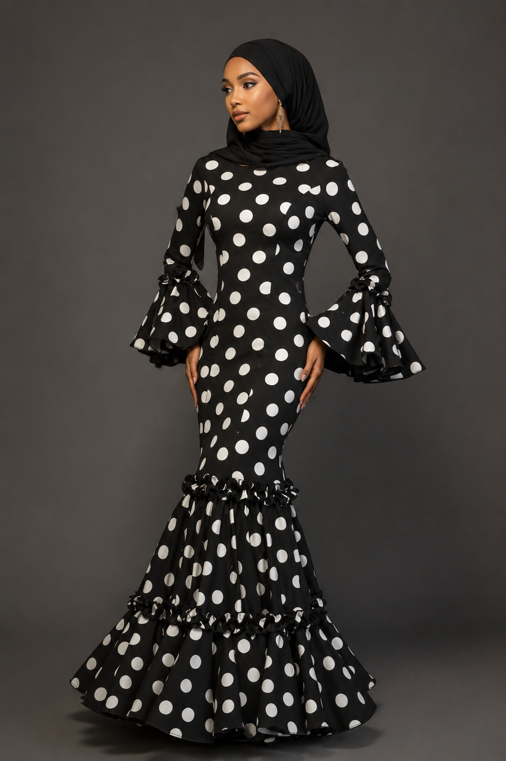 Graceful Evening Maxi Dress
