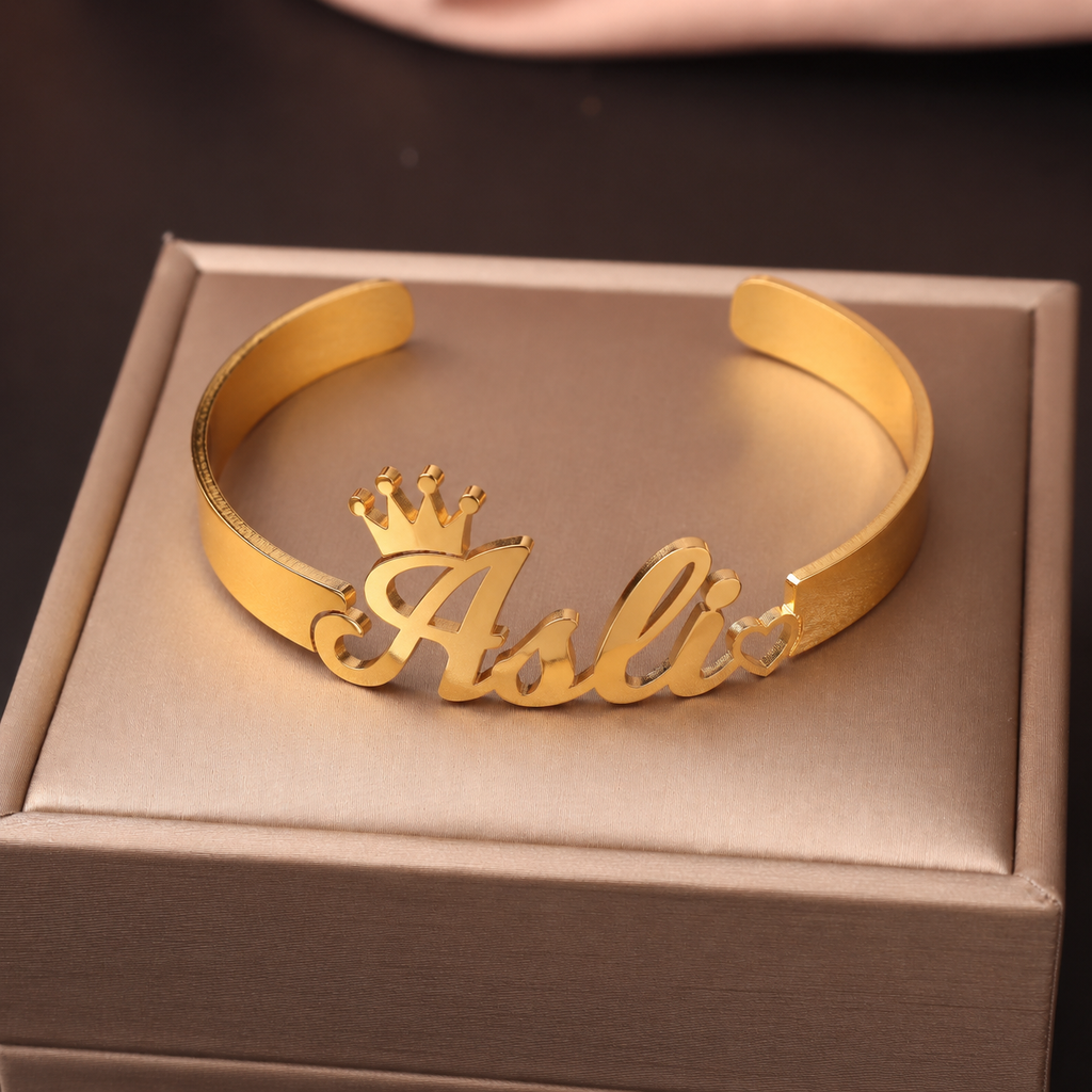 Personalized Name Bangle