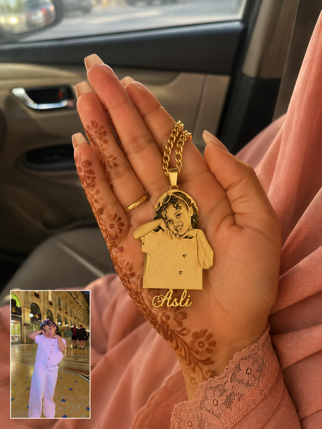 Custom Photo Necklace