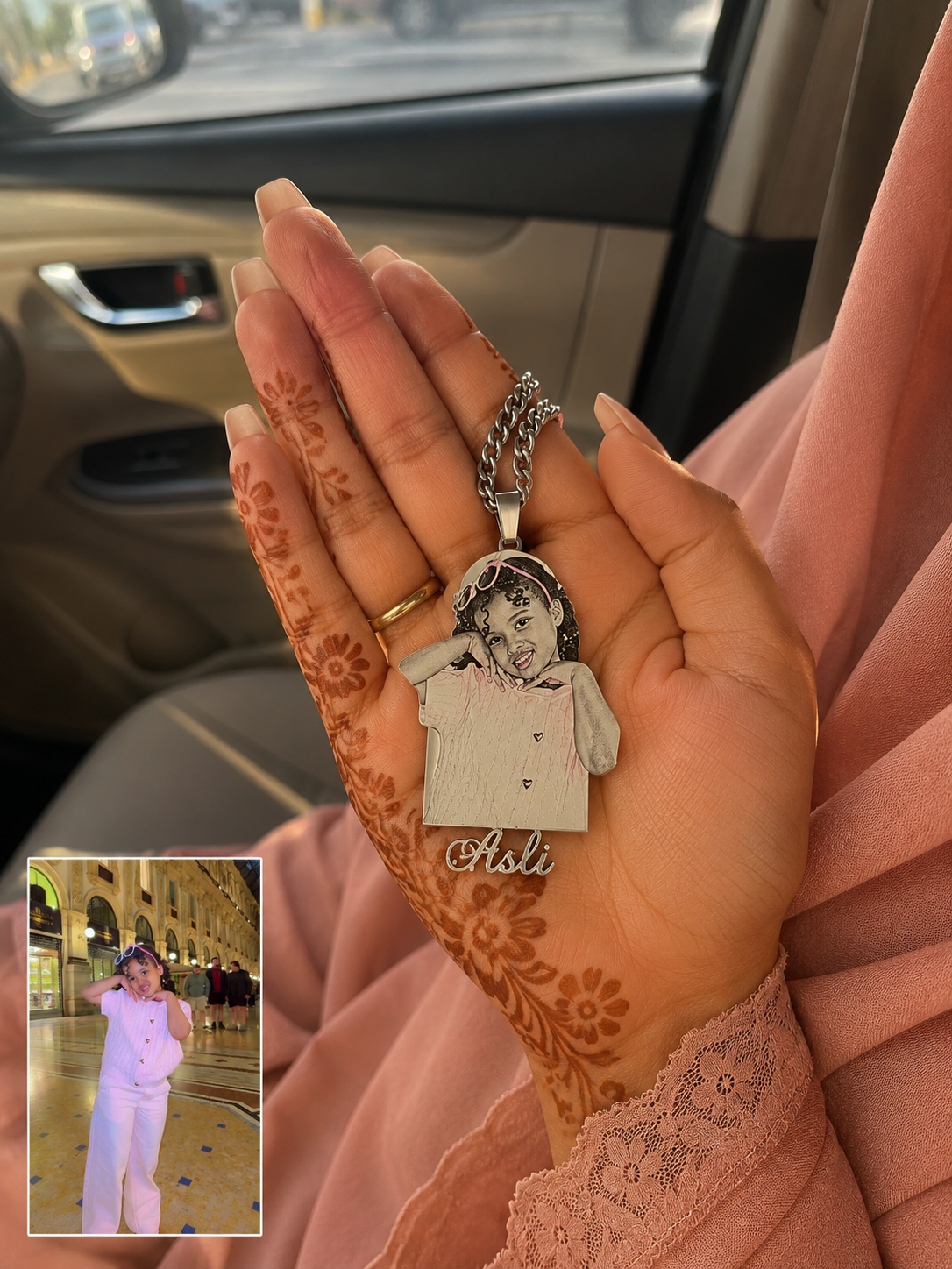 Custom Photo Necklace