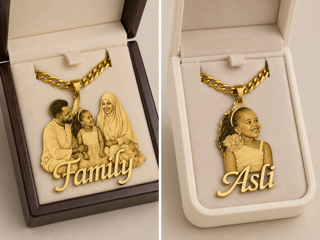 Custom Photo Necklace