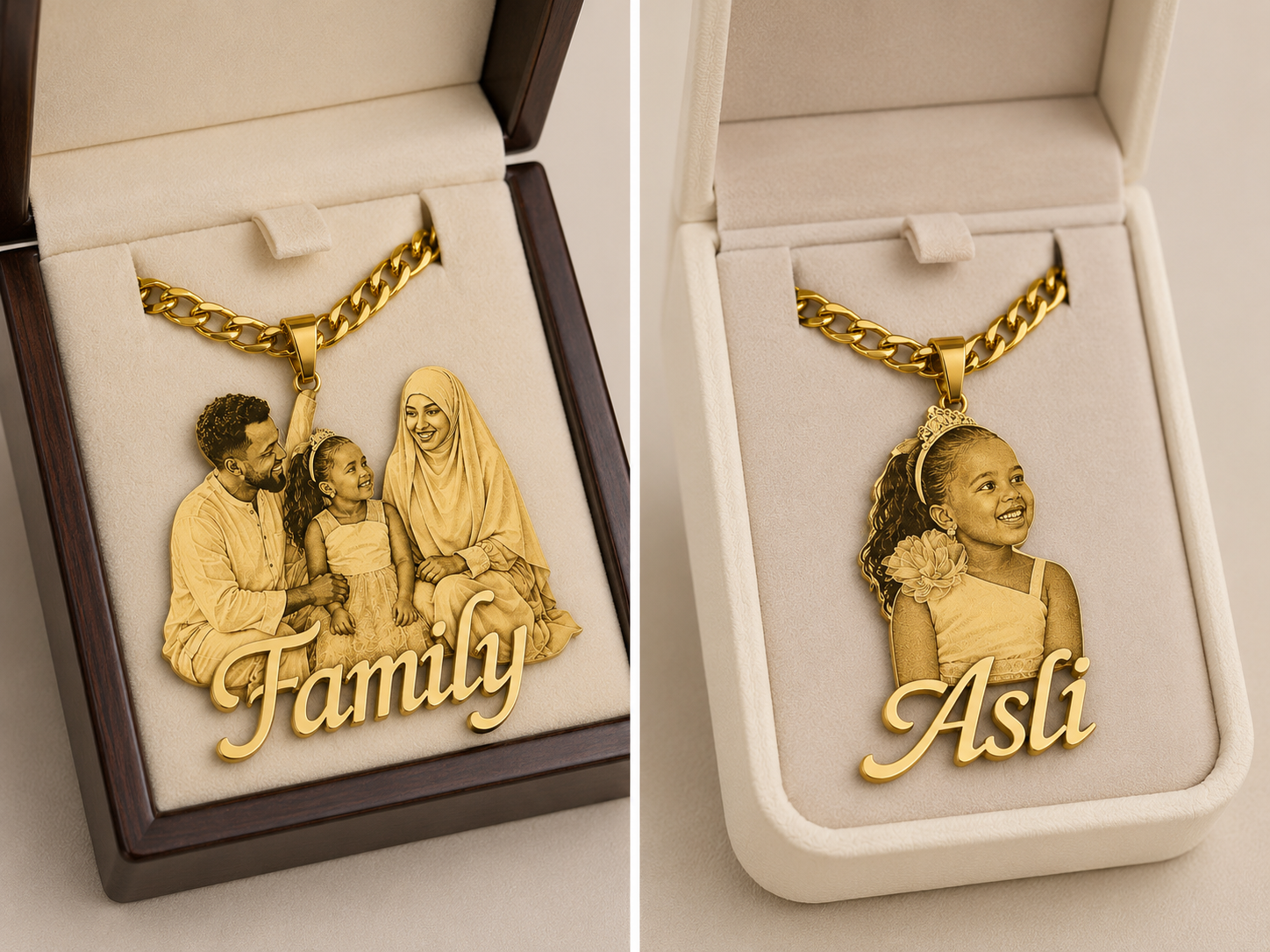 Custom Photo Necklace