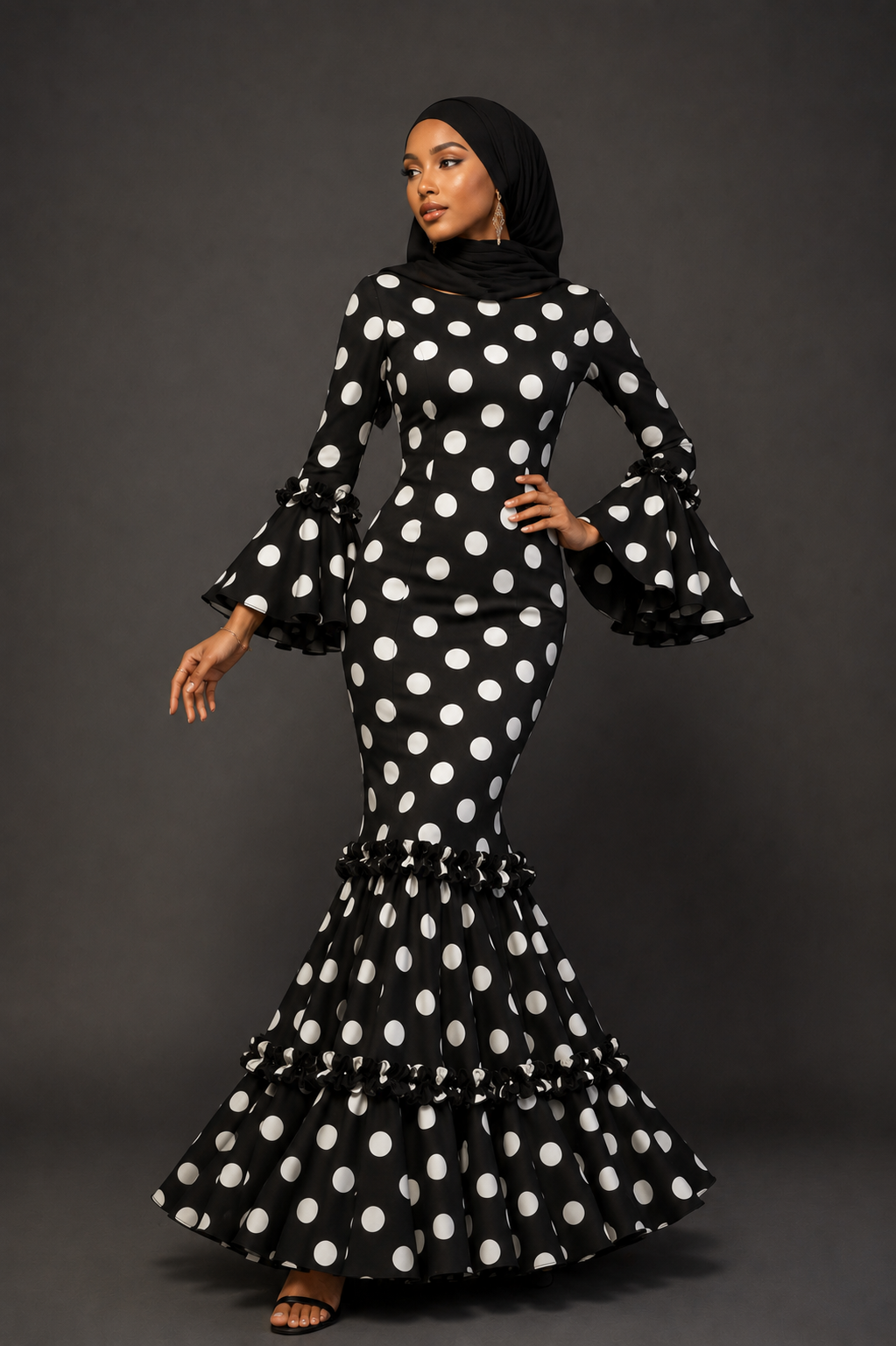 Graceful Evening Maxi Dress