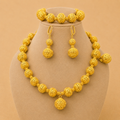 Complete Gold Bridal Jewelry Set