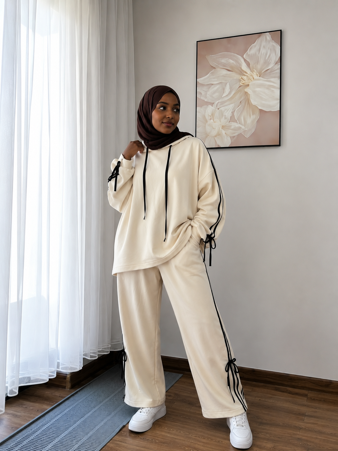 Modest Hoodie & Wide-Leg Set