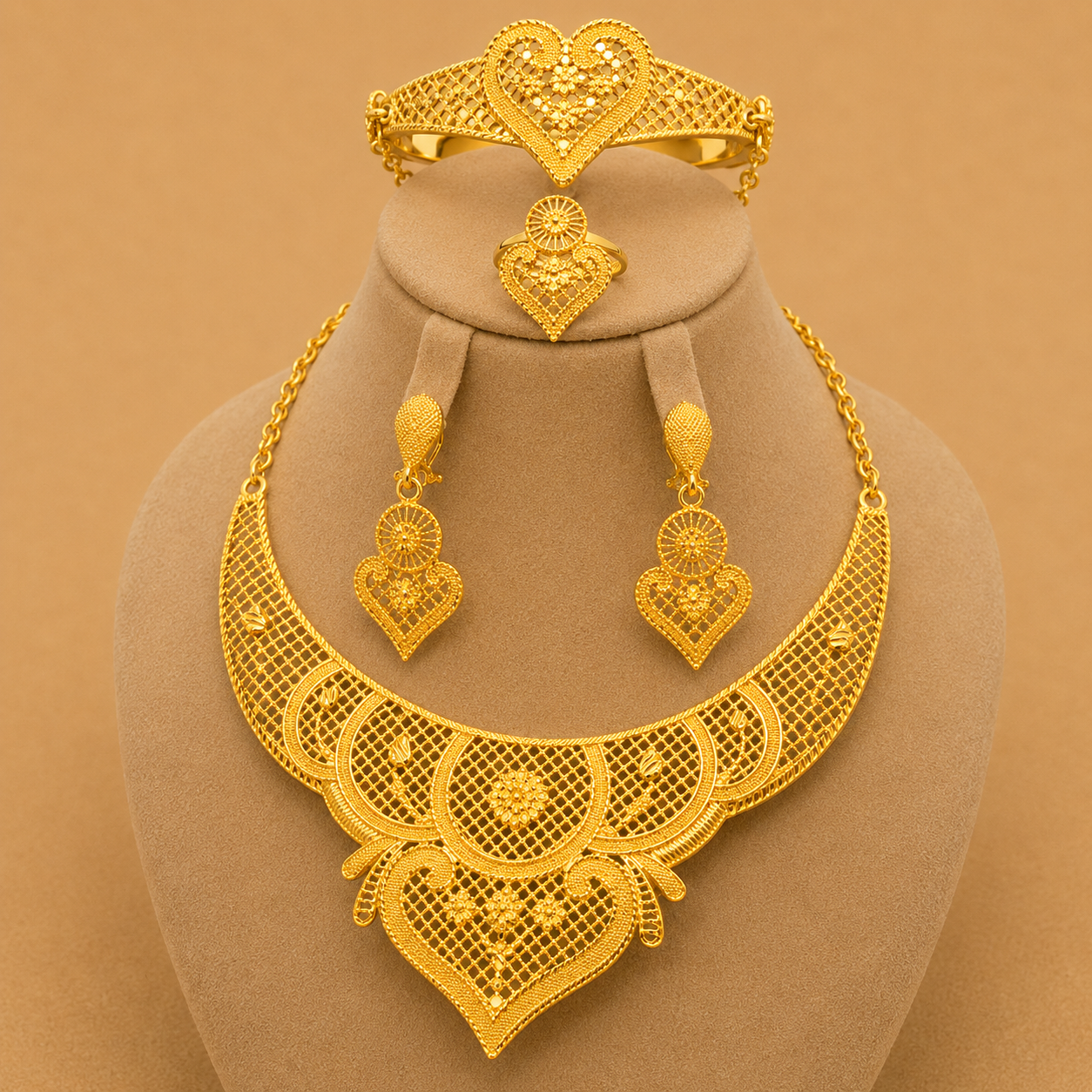 Premium Gold Choker Set
