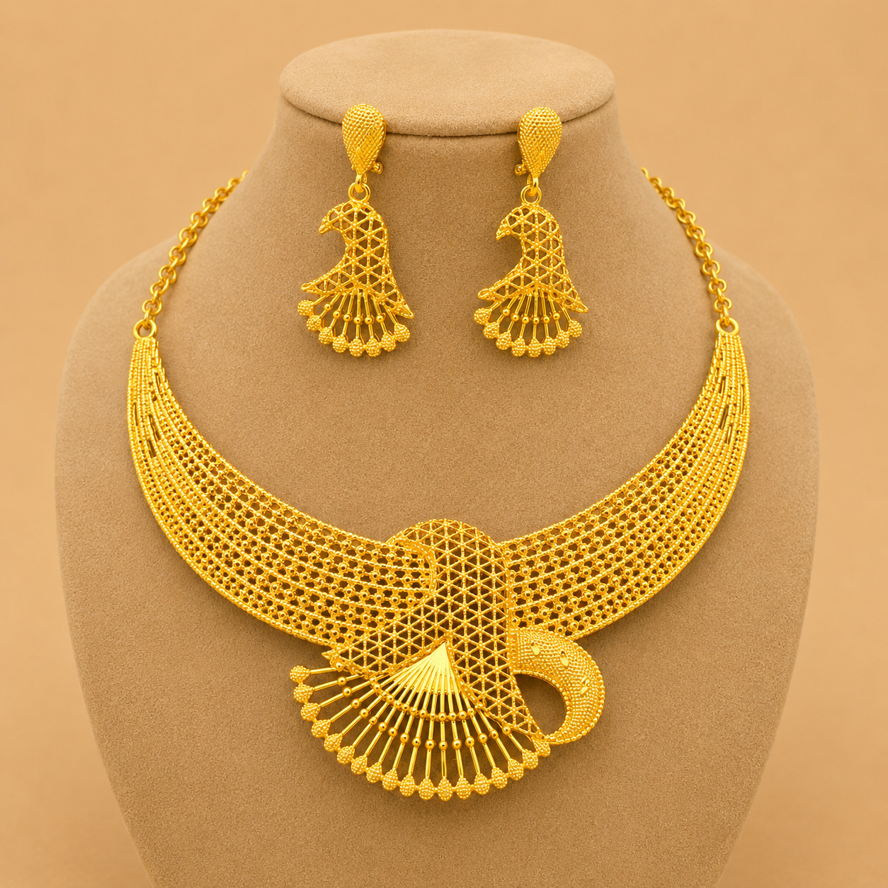 Premium Gold Choker Set