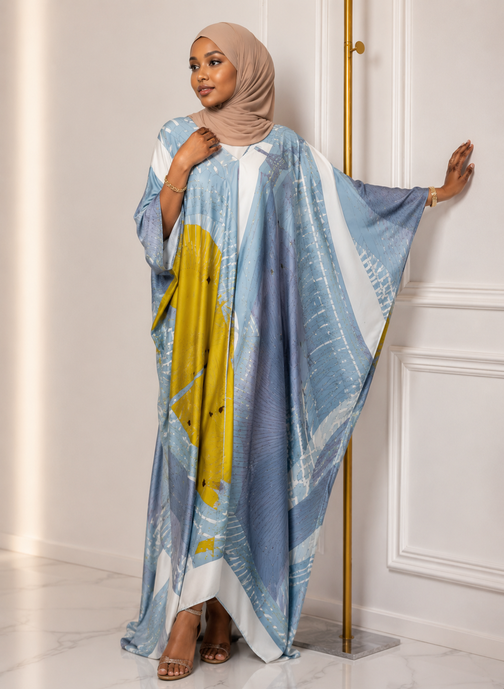 Stylish abay printed design