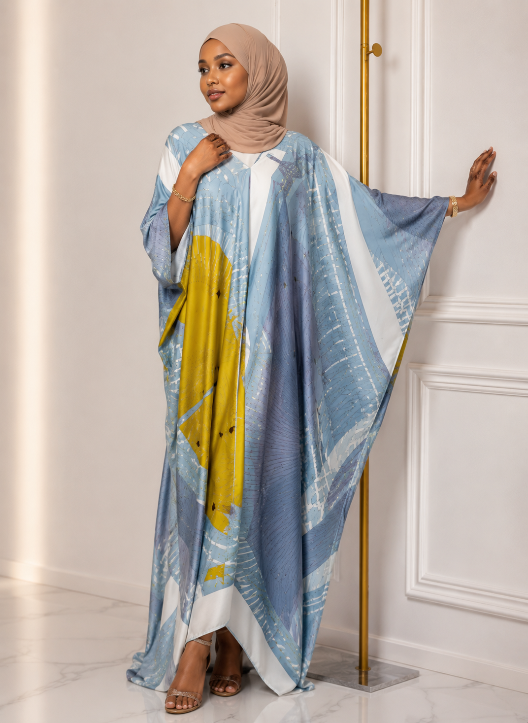 Stylish abay printed design