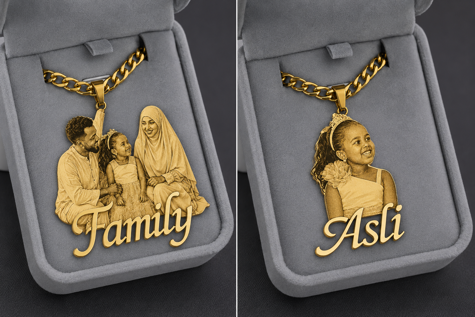Custom Photo Necklace