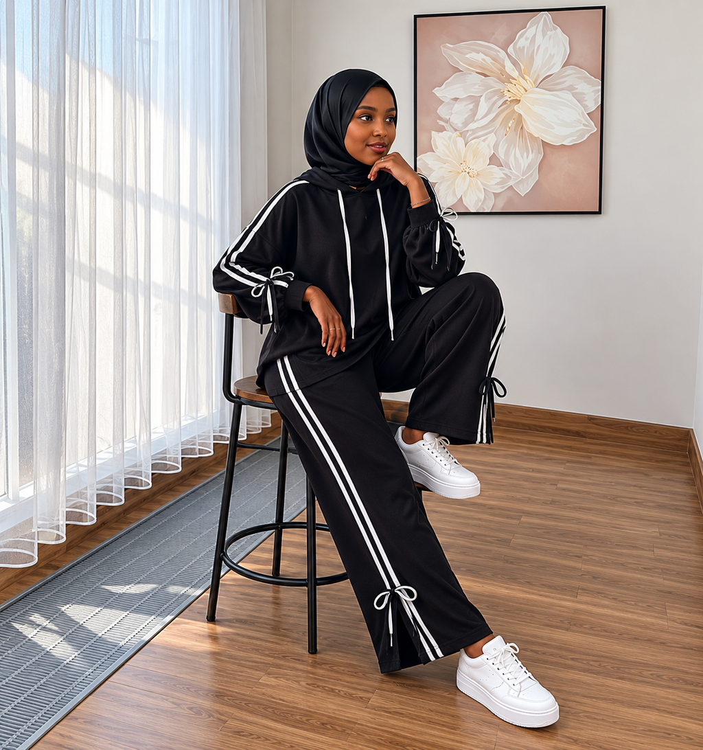 Modest Hoodie & Wide-Leg Set