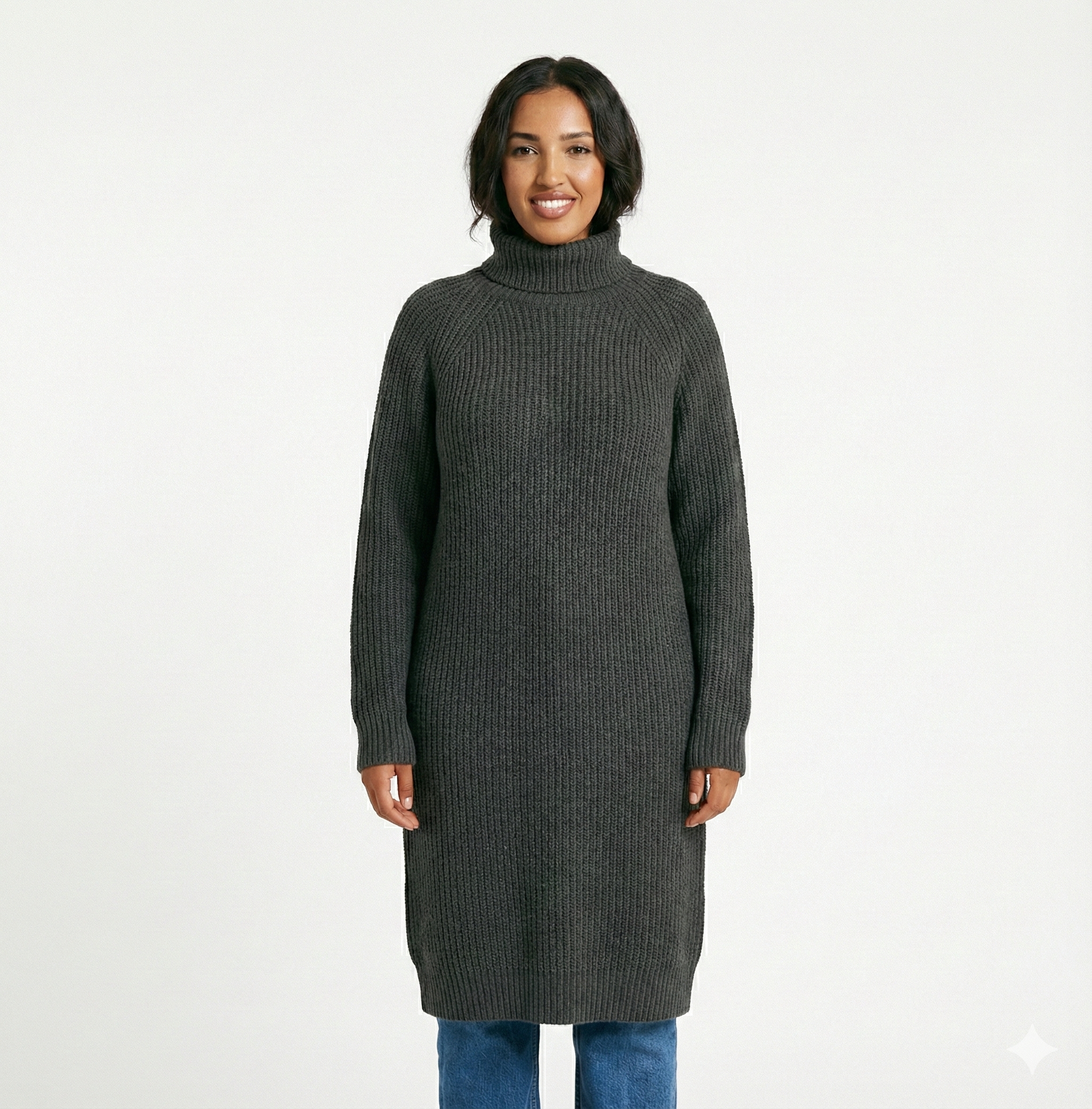 Long Sweater Winter Warm Women Sweater Dress