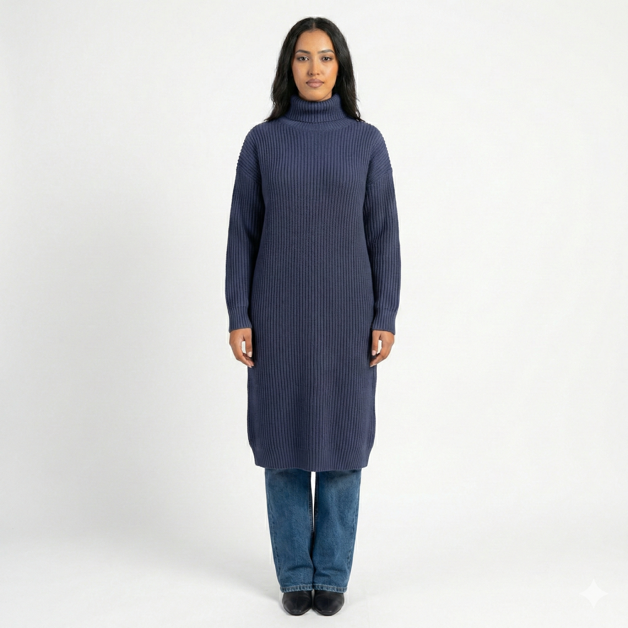 Long Sweater Winter Warm Women Sweater Dress