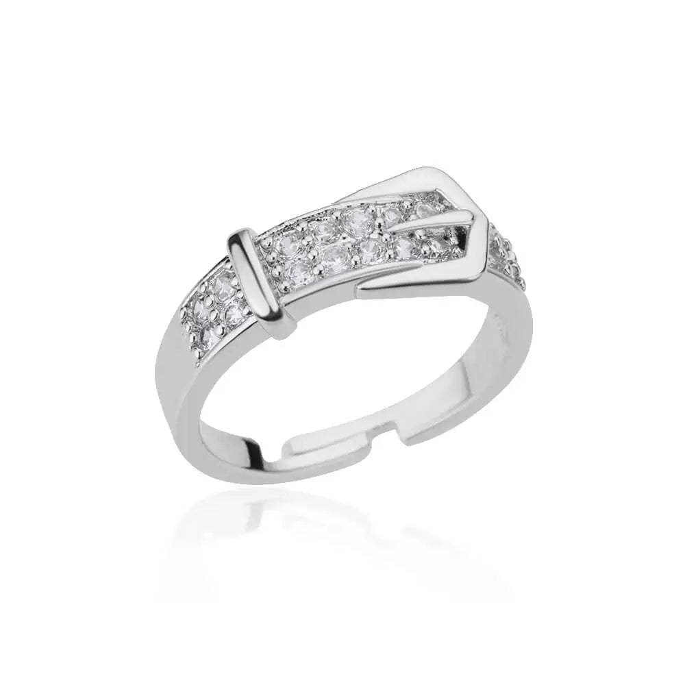 Geometric Belt Ring