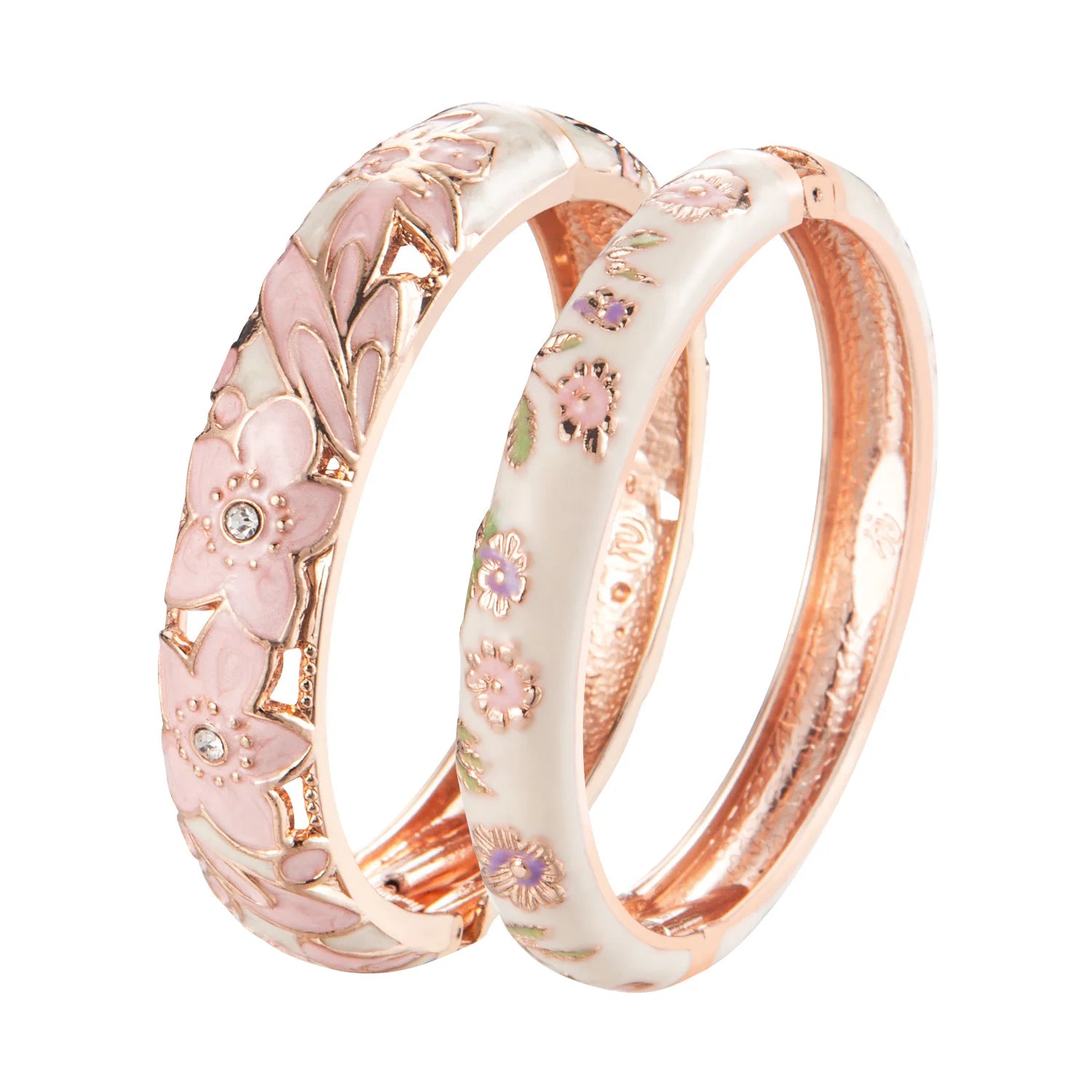Premium Enamel Bangle Set