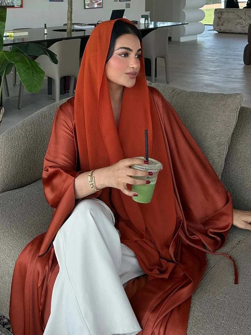 Long Robe Morocco Dubai Abayas Kaftan