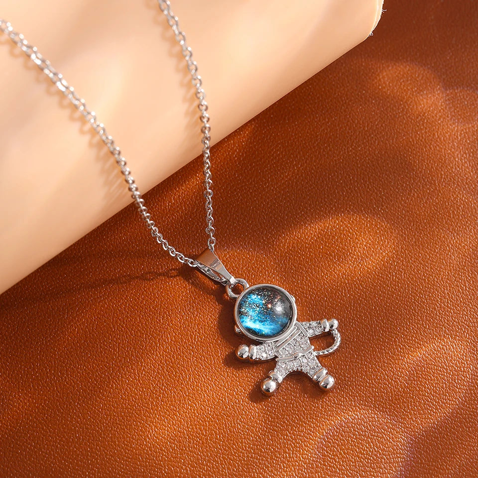 Planet Pendant Necklace