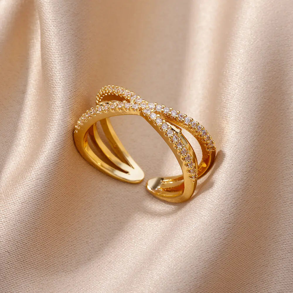 Geometric Belt Ring