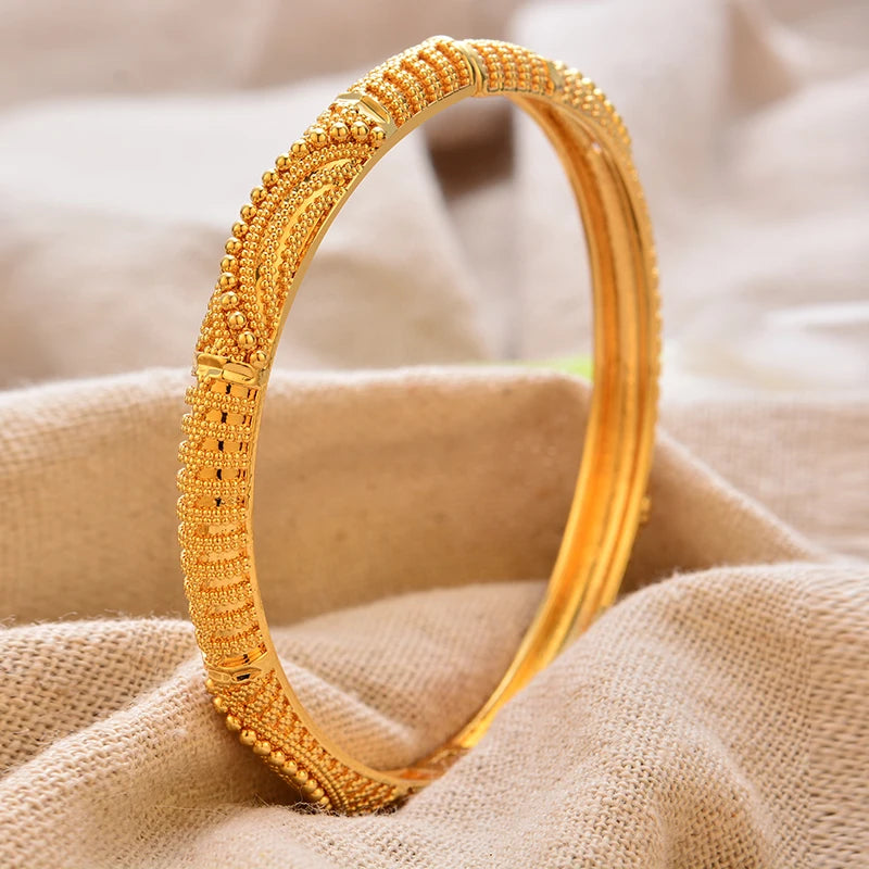 Elegant Gold Bangle Bracelet