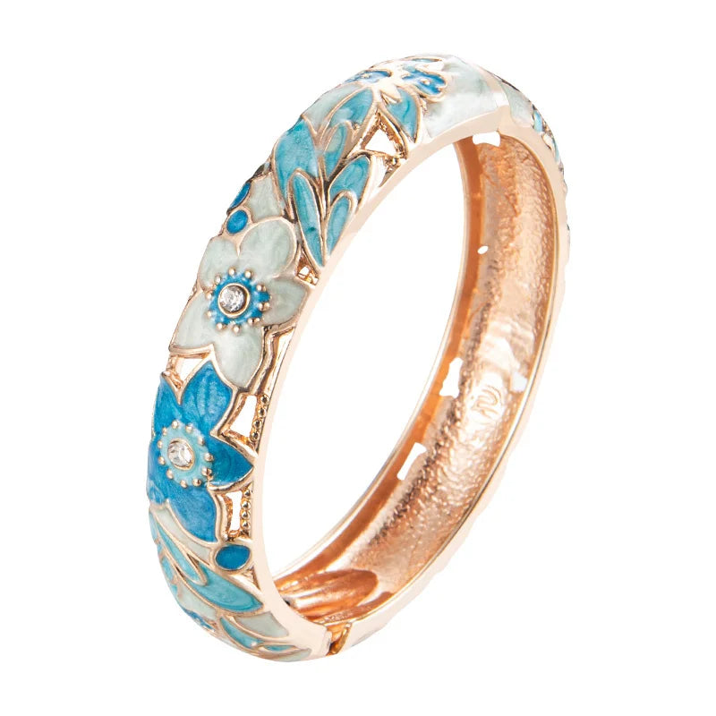 Premium Enamel Bangle Set