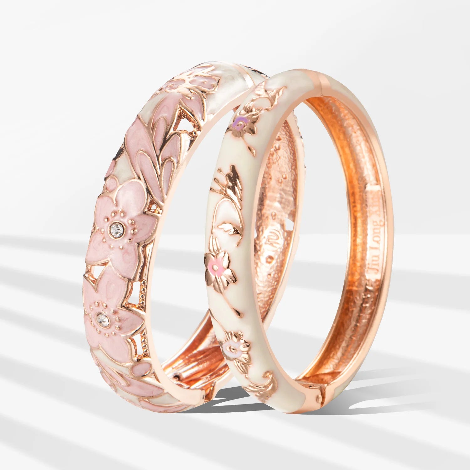 Premium Enamel Bangle Set