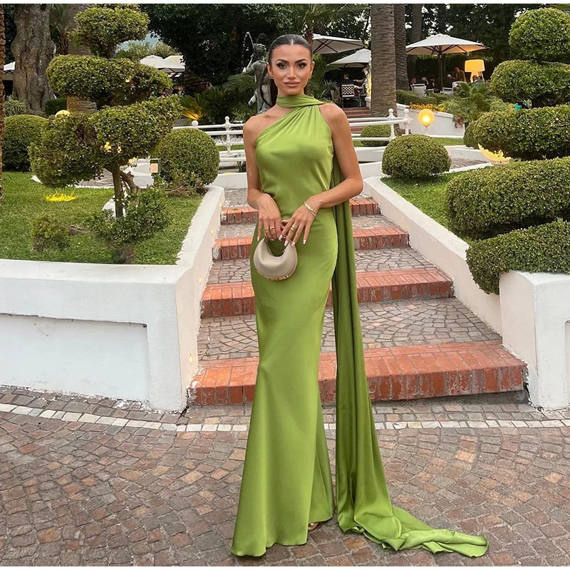 Sexy Satin Ribbon Dress