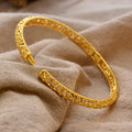 Elegant Gold Bangle Bracelet